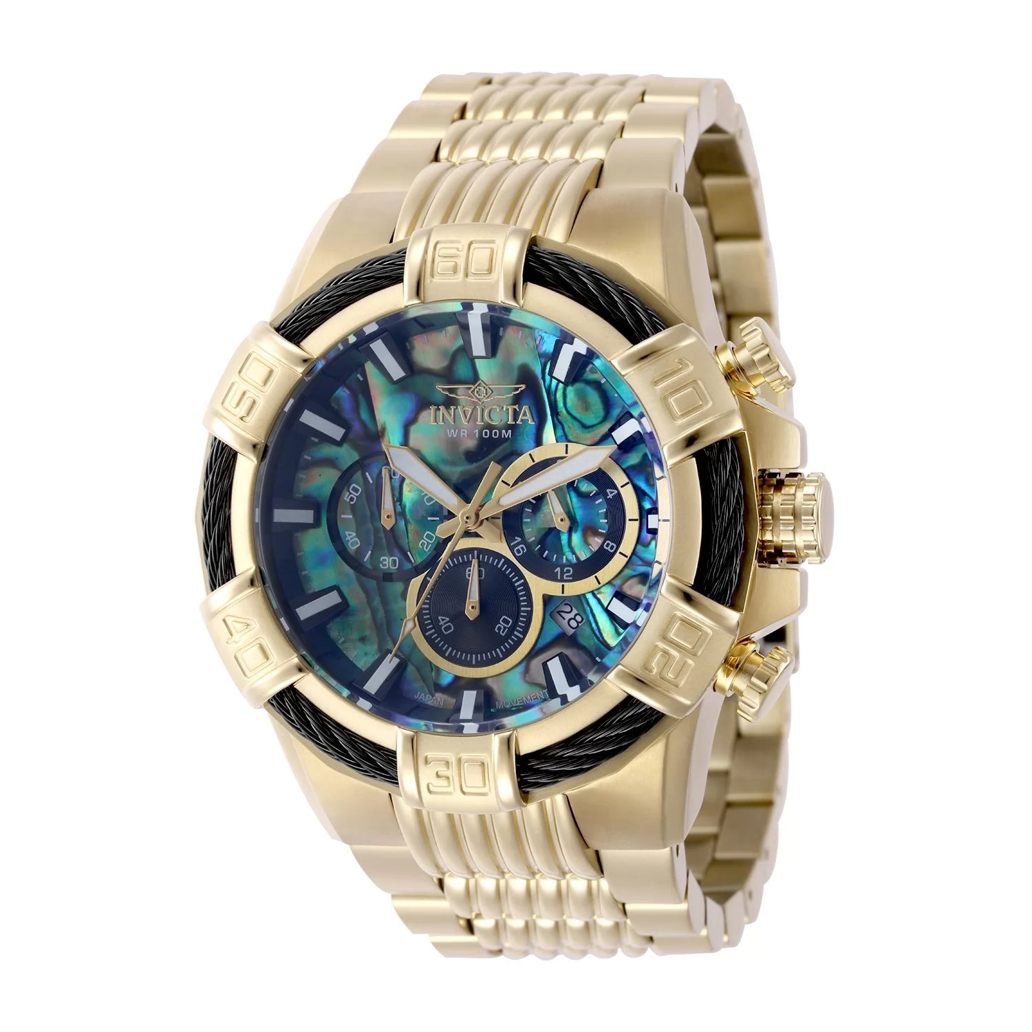 Invicta Bolt Quartz Iridescent Dial Men's Watch 51 mm 49899