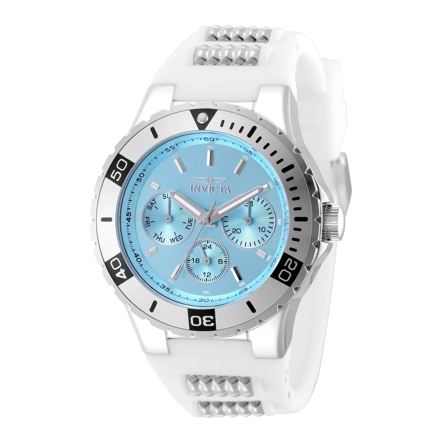Invicta Aviator Quartz Light Blue Dial Lady Watch 38 mm 49891