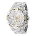 Invicta Bolt Quartz Silver Dial Men's Watch 51 mm 49901