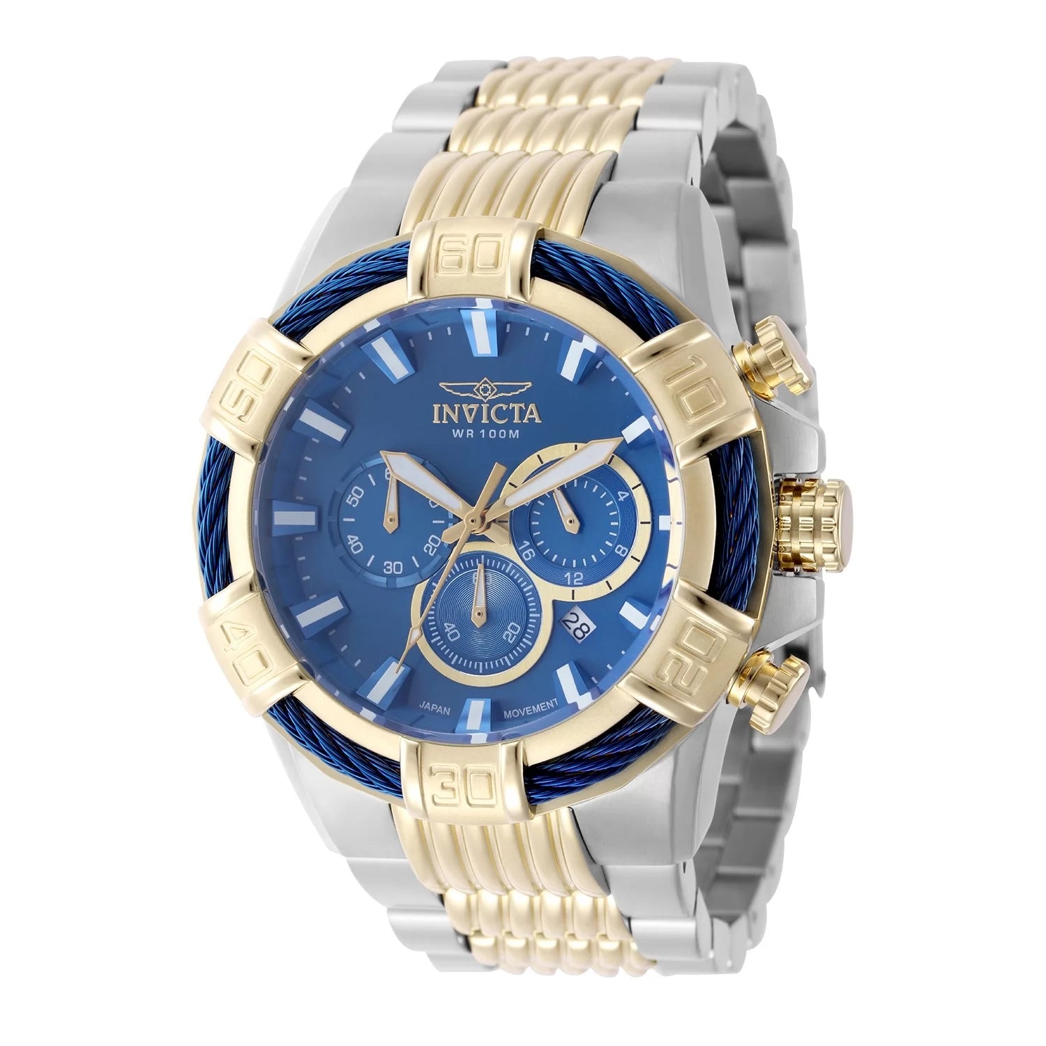 Invicta Bolt Quartz Blue Dial Men's Watch 51 mm 49903