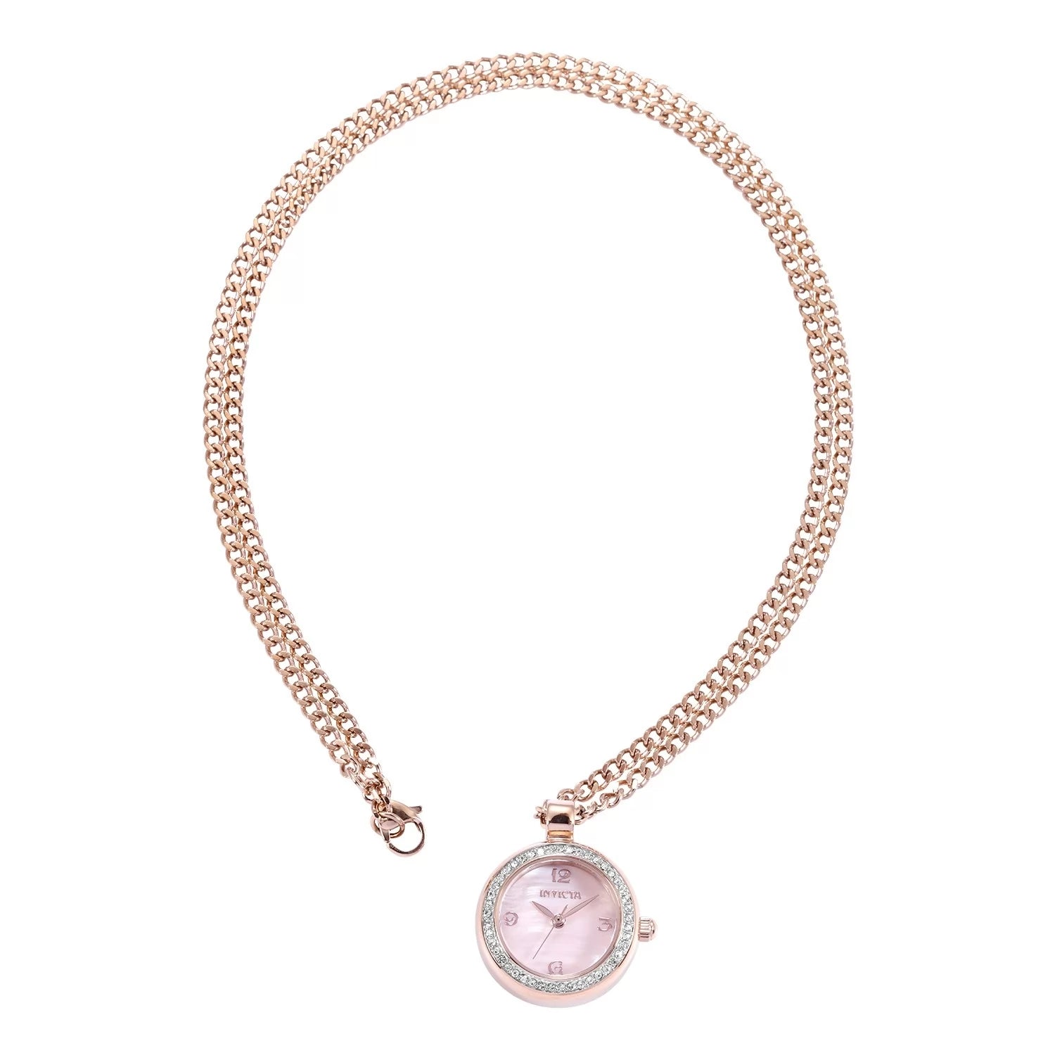 Invicta Mini Quartz Rose Gold Dial Lady Watch 22 mm 49933