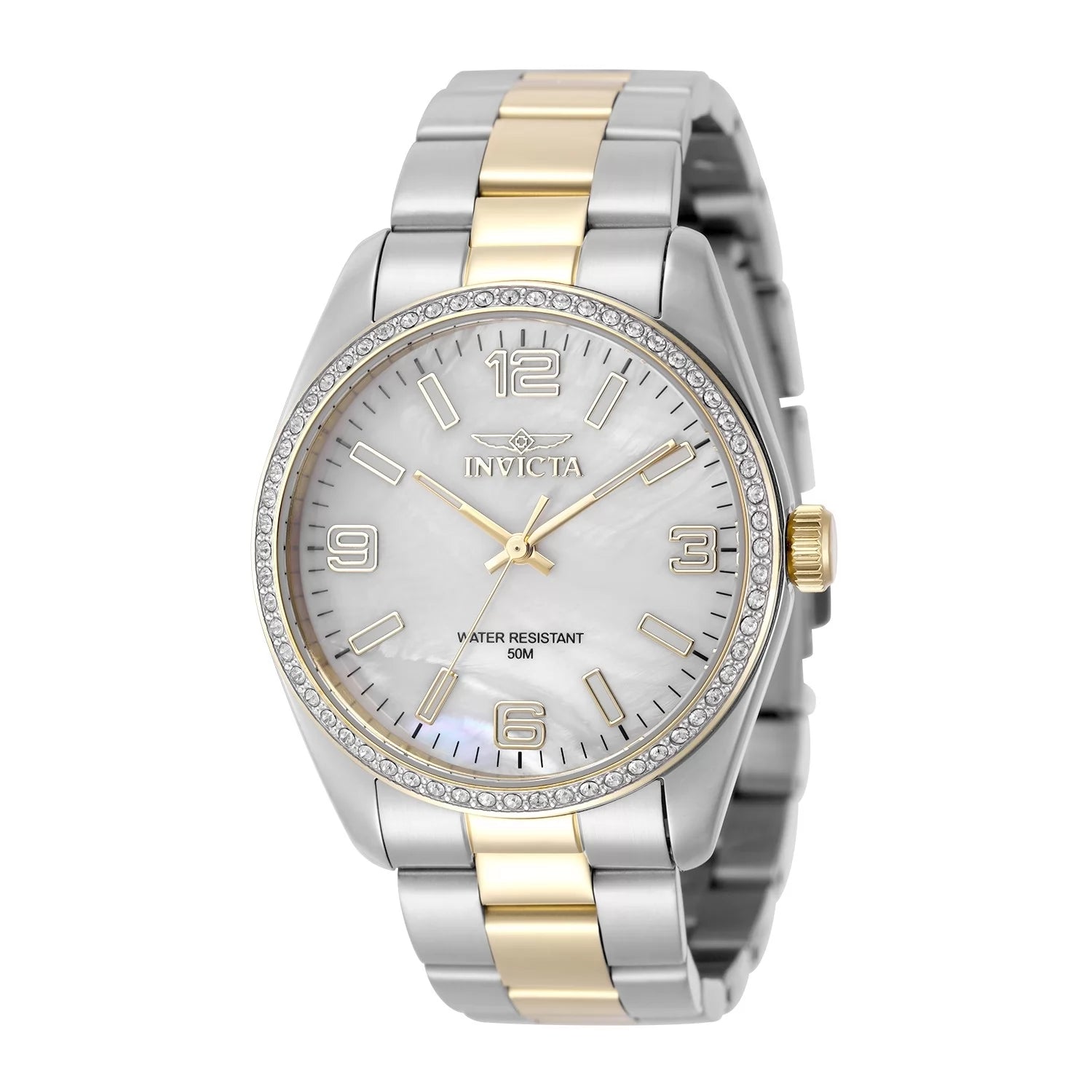 Invicta Specialty Quartz White Dial Lady Watch 38 mm 50090