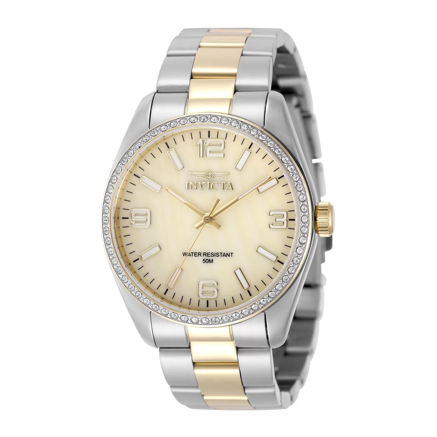 Invicta Specialty Quartz Gold Dial Lady Watch 38 mm 50135