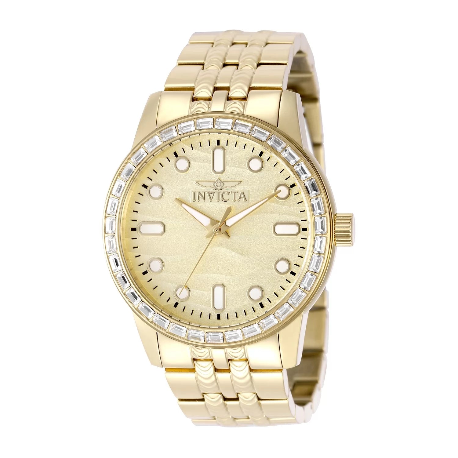 Invicta Celestial Quartz Gold Dial Men's Watch 43 mm 50196