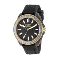 Invicta Celestial Quartz Black Dial Lady Watch 37 mm 50204