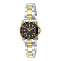 Invicta Signature Quartz Black Dial Lady Watch 27 mm 7063