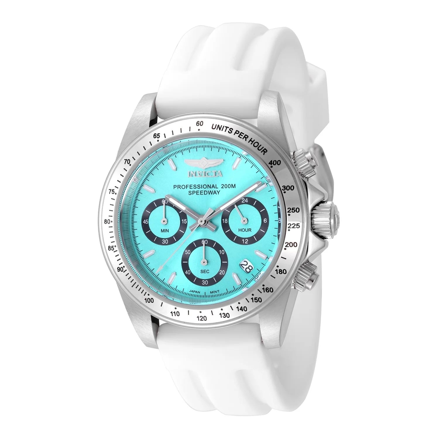 Invicta Speedway Quartz Tiffany Blue Dial Men's Watch 39 mm 50489