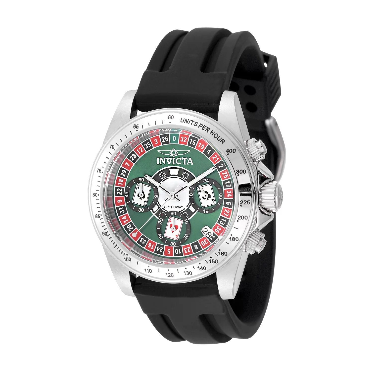 Invicta Speedway Quartz Green Dial Men's Watch 39 mm 50492