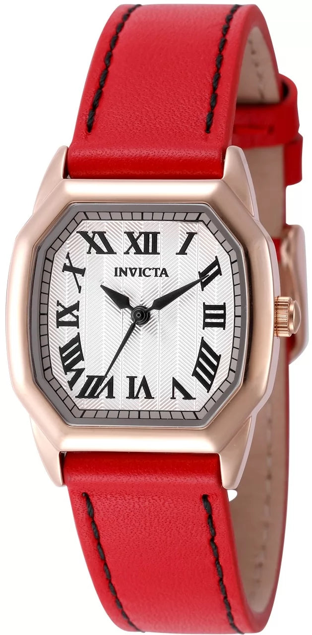 Invicta Wildflower Quartz Silver Dial Lady Watch 27 mm 50590
