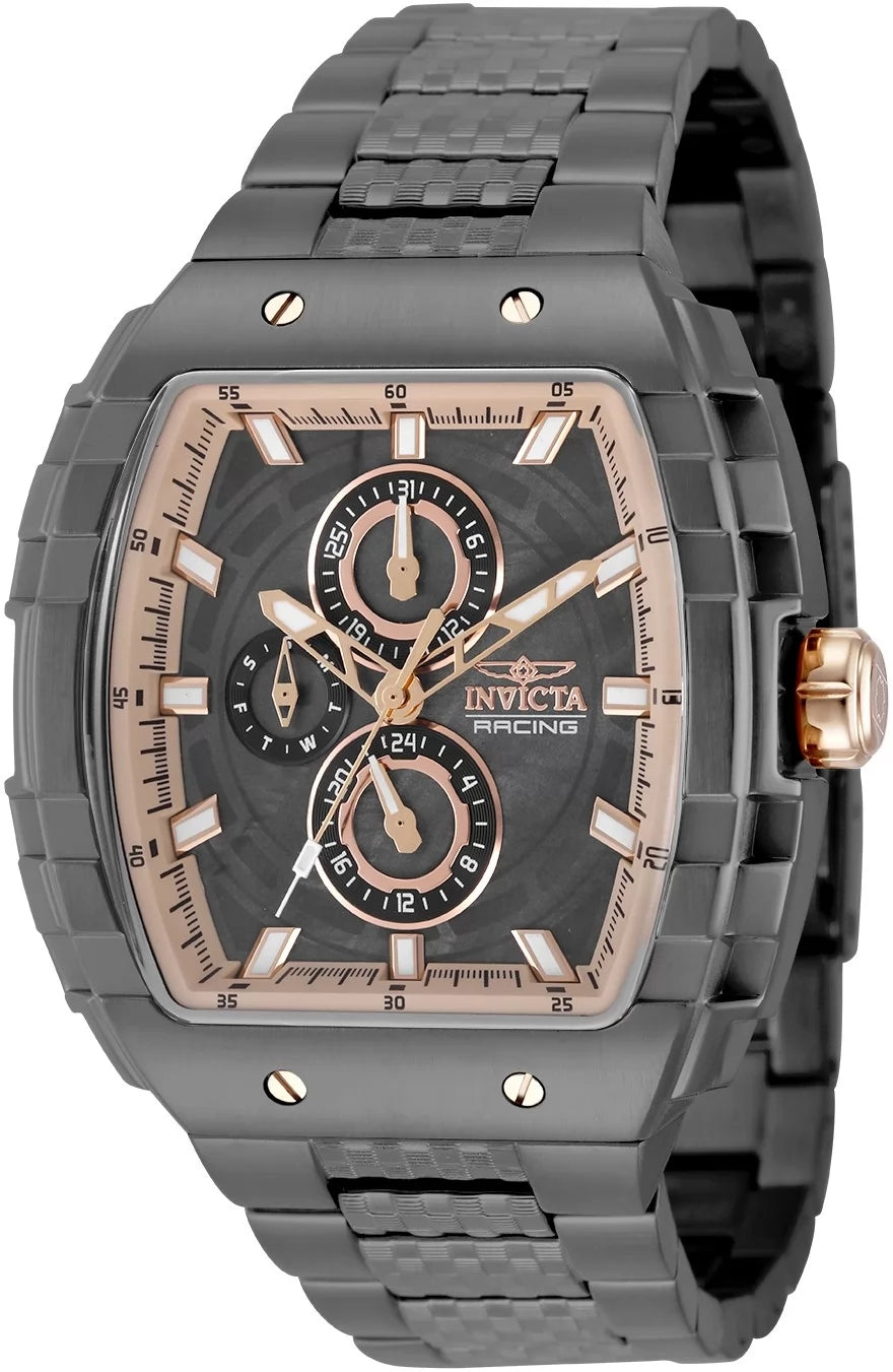 Invicta S1 Rally Quartz Black Dial Men's Watch 47 mm 50239