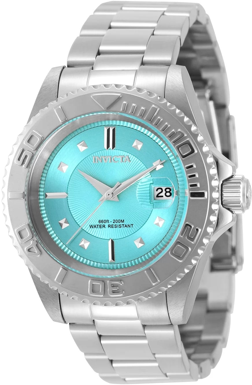 Invicta Pro Diver Quartz Tiffany Blue Dial Men's Watch 40 mm 49920
