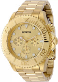 Invicta Pro Diver Quartz Gold Dial Men's Watch 47 mm 50588