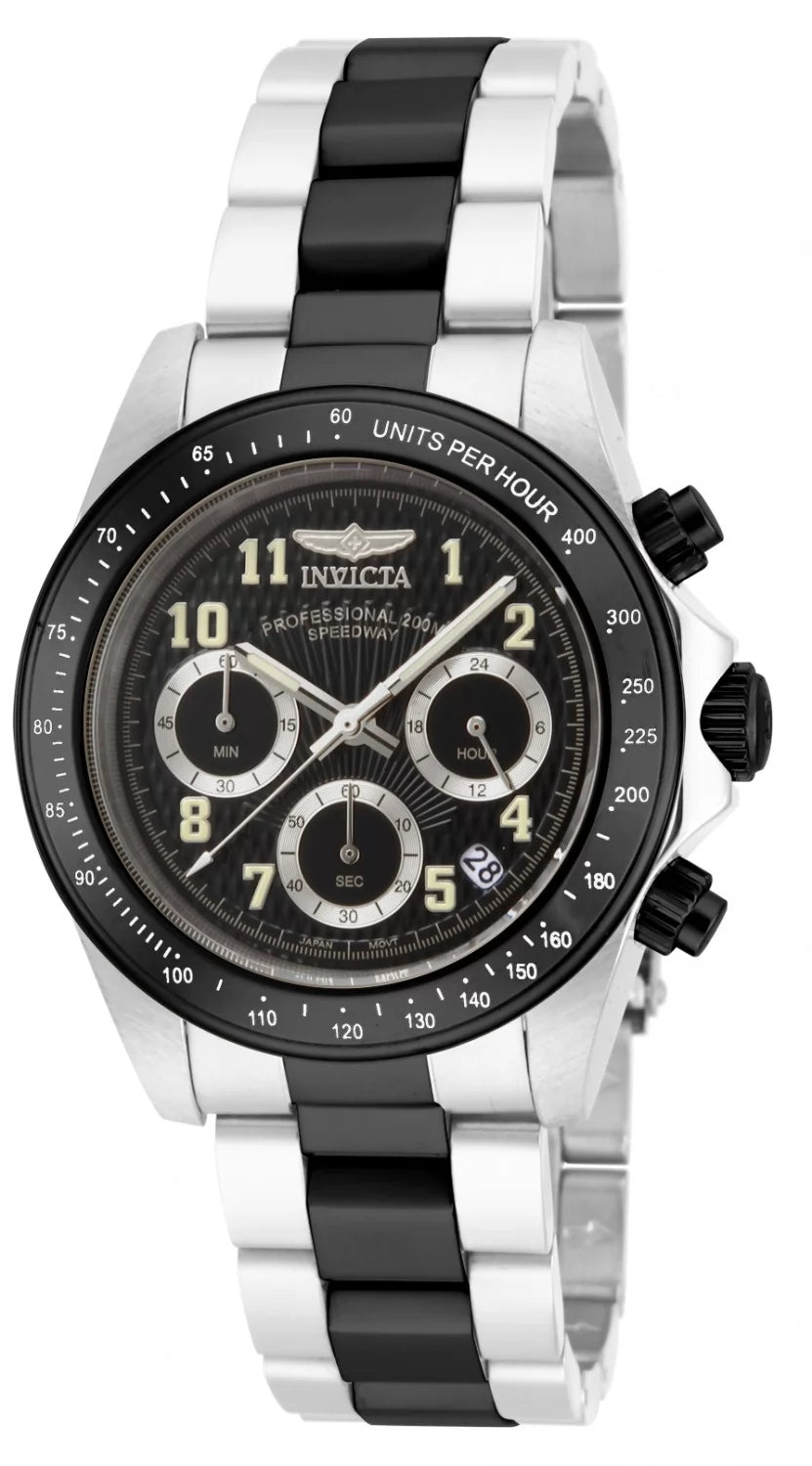 Invicta Speedway Quartz Charcoal Dial Men's Watch 39 mm 17031