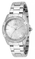 Invicta Angel Quartz Silver Dial Lady Watch 34 mm 21383