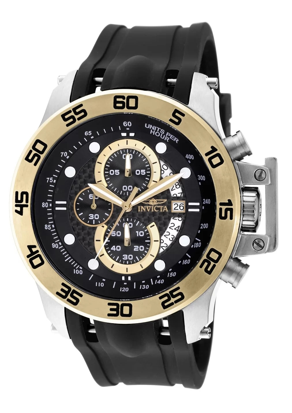 Invicta I-Force Quartz Black Dial Men's Watch 51 mm 19253