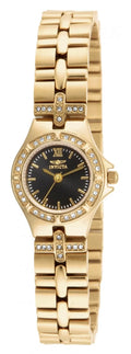 Invicta Wildflower Quartz Black Dial Lady Watch 21 mm 17065