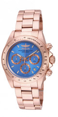 Invicta Speedway Quartz Blue Dial Lady Watch 39 mm 16658