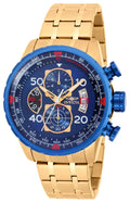 Invicta Aviator Quartz Blue Dial Men's Watch 48 mm 19173