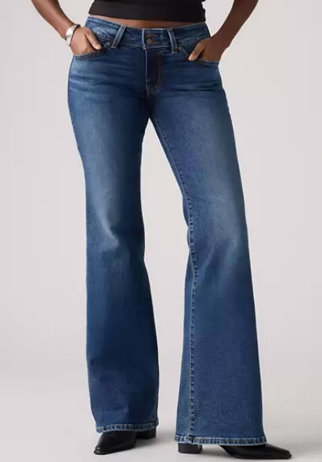 LEVIS WOMENS SUPERLOW FLARE-LEG - Size 29X32
