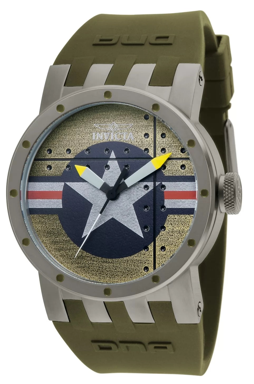 Invicta DNA Quartz Green Dial Men's Watch 46 mm 11648
