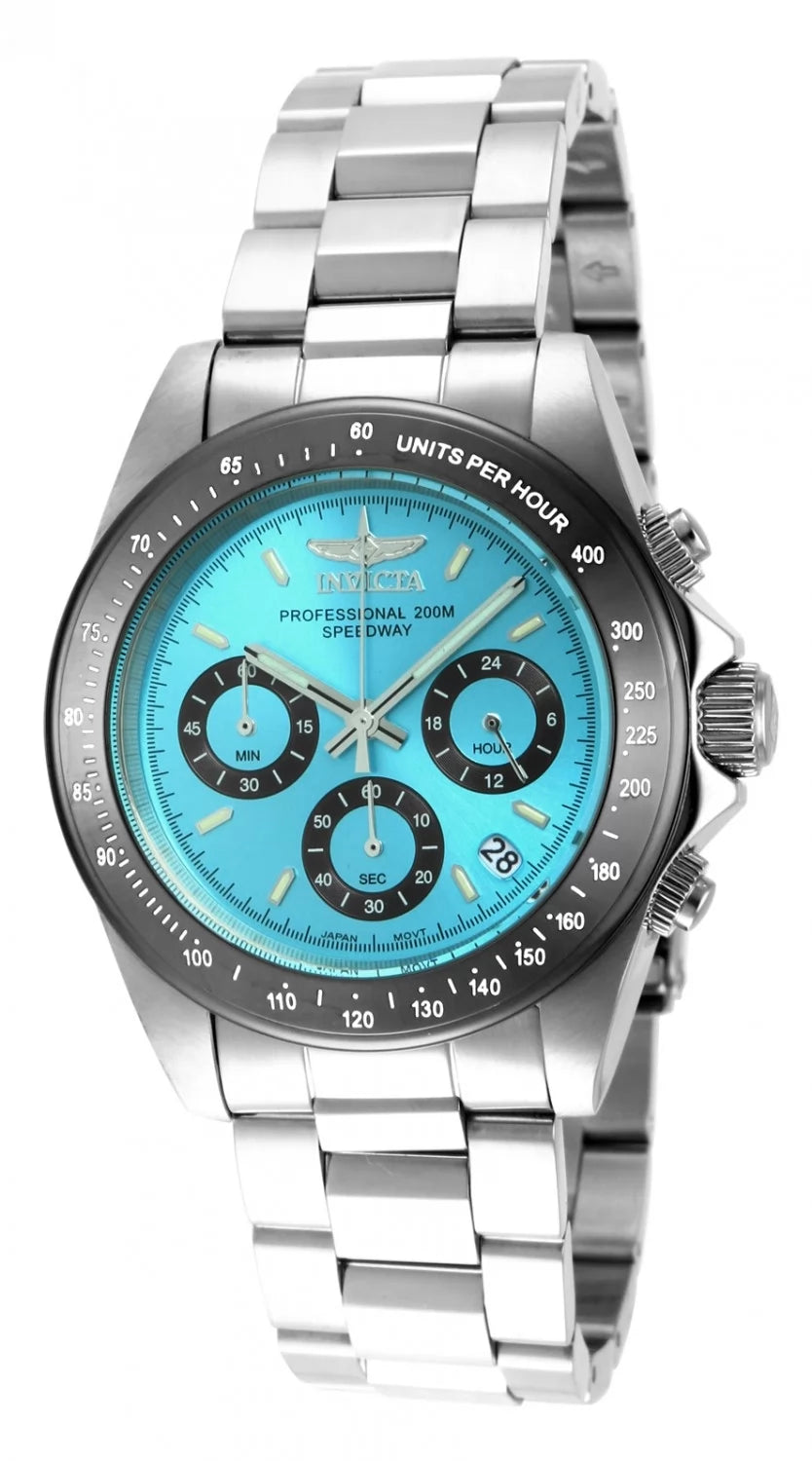 Invicta Speedway Quartz Blue Dial Men's Watch 39 mm 15589