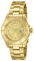 Invicta Pro Diver Quartz Gold Dial Men's Watch 40 mm 12820