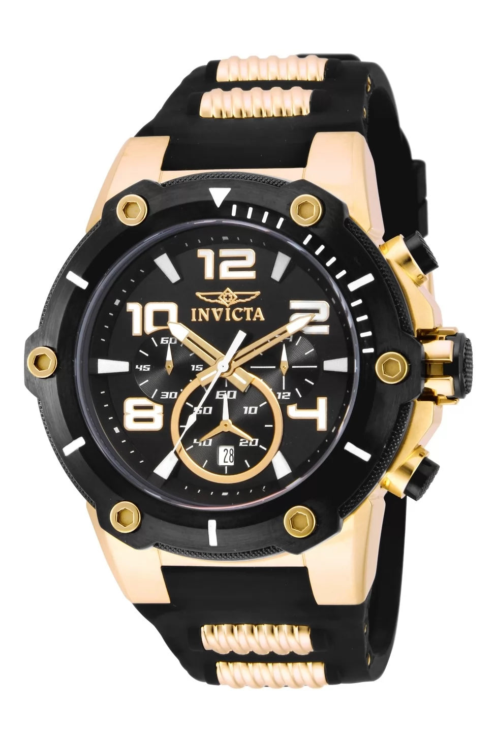Invicta Speedway Quartz Black Dial Men's Watch 51 mm 17200