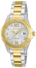 Invicta Pro Diver Quartz Silver Dial Lady Watch 38 mm 12852