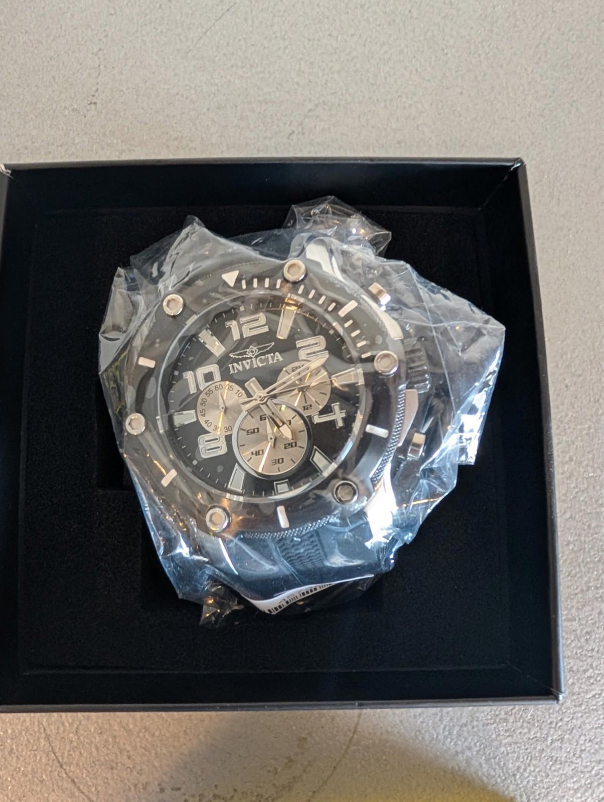 Invicta 45739 Pro Diver Black Dial 51.5 mm Men's Watch NIB