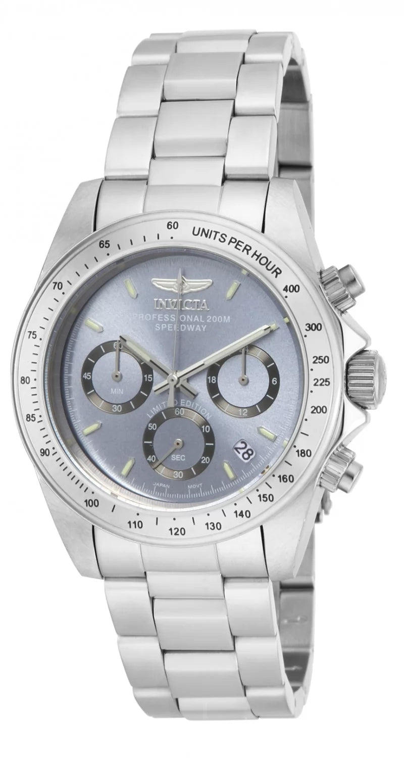 Invicta Speedway Quartz Charcoal Dial Men's Watch 39 mm ILE9211A