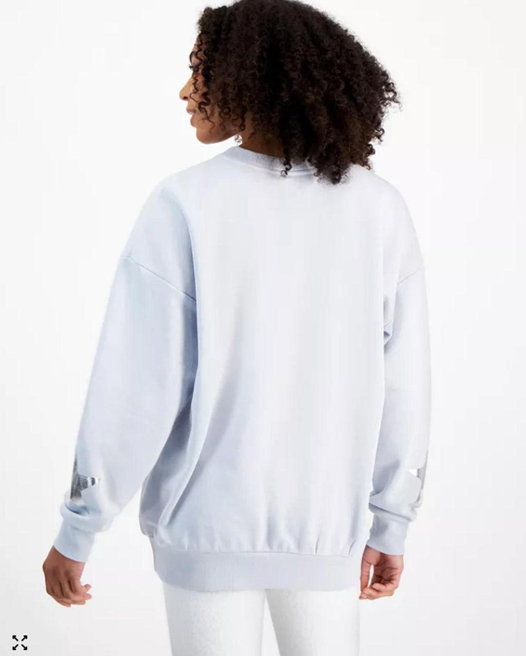 SELF ESTEEM JUNIORS APRES SKI FLEECE CREW LAVENDER HAZE - Size - M