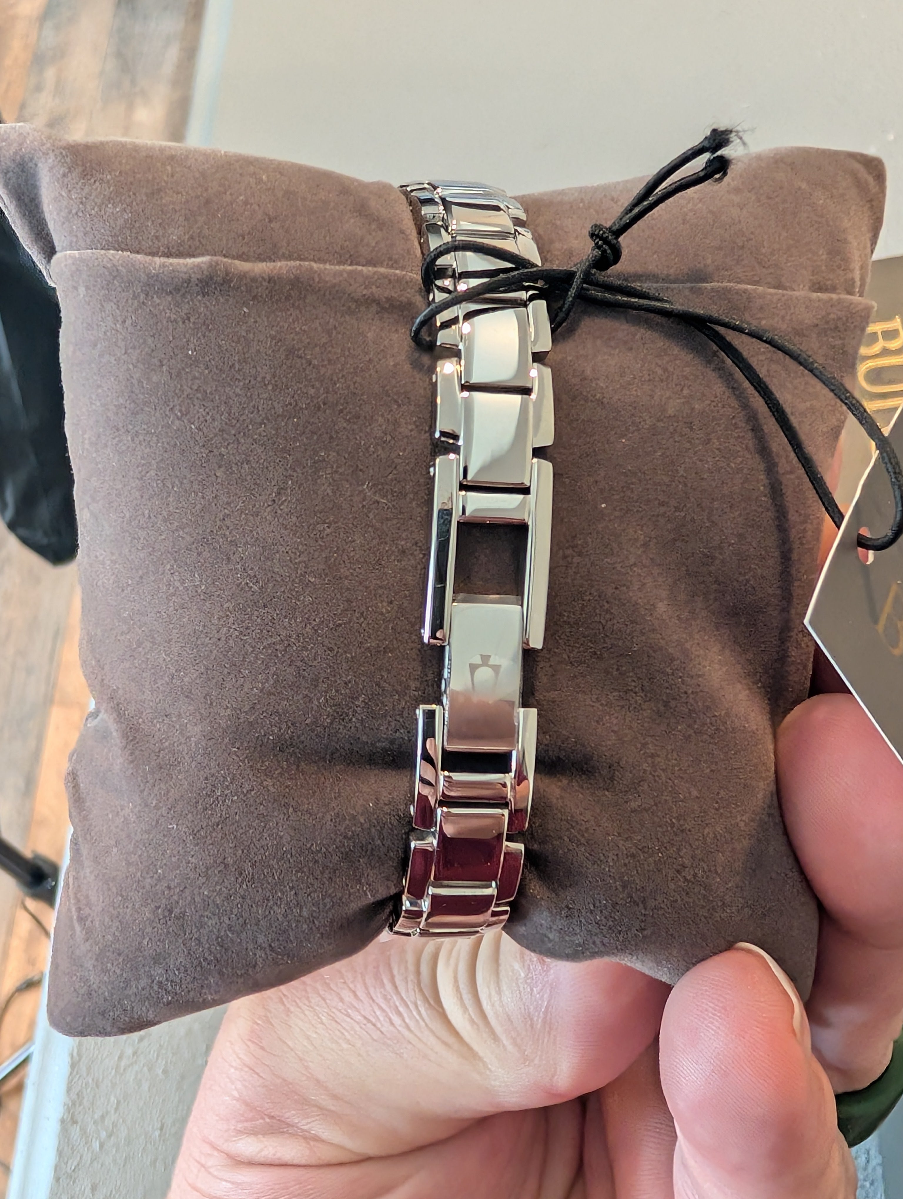 Bulova Classic Diamond Stainless Steel Women's Watch