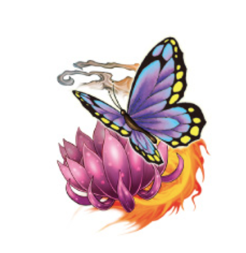 Vivid Visions Temporay Tattoos