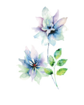 Wildflower Whispers Temporary Tattoos