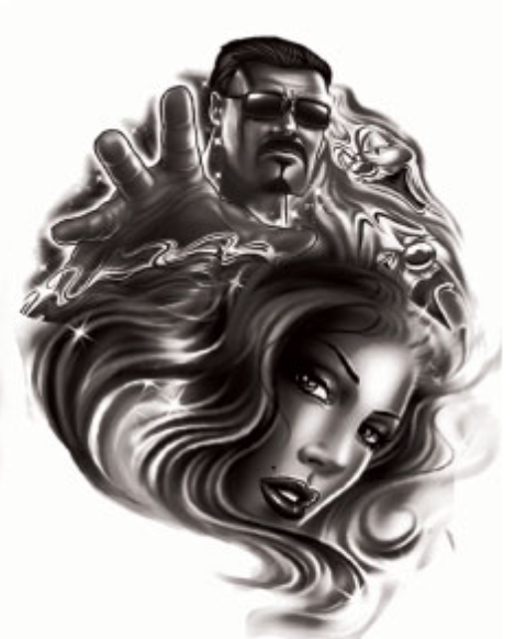 Calavera & Saints Temporary Tattoos