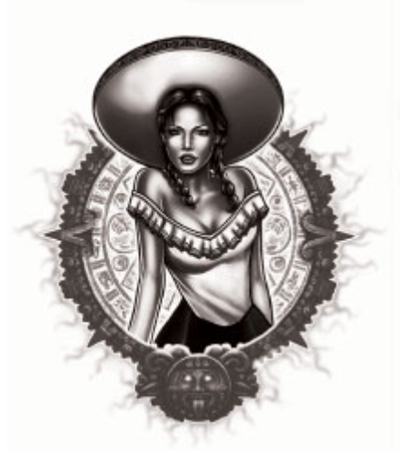 Calavera & Saints Temporary Tattoos