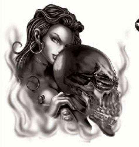 Calavera & Saints Temporary Tattoos