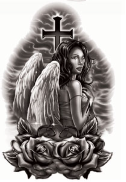 Calavera & Saints Temporary Tattoos