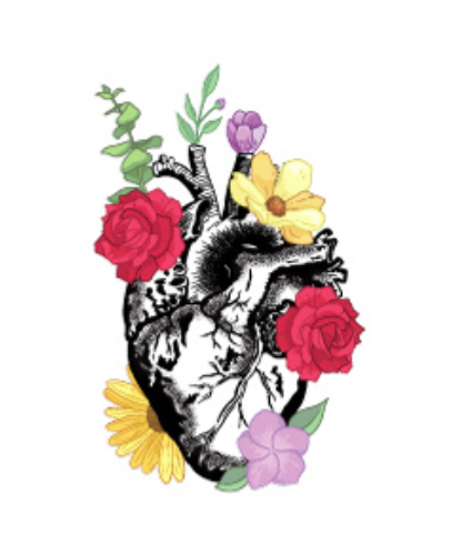 Floral Fusion Temporary Tattoos