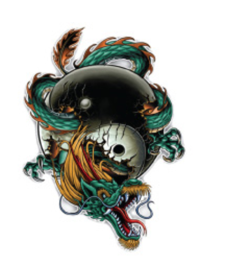 Dragon's Fury Temporary Tattoos