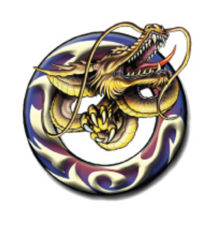 Dragon's Fury Temporary Tattoos