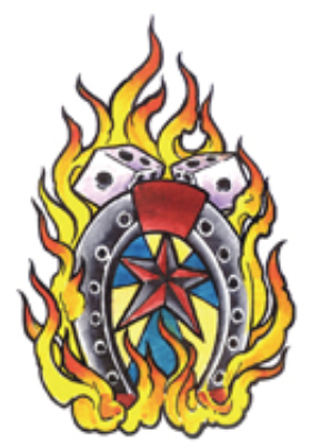 Old School Temporary Tattoos