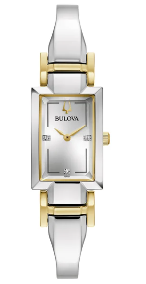 Bulova Classic Diamond Stainless Steel Women's Watch