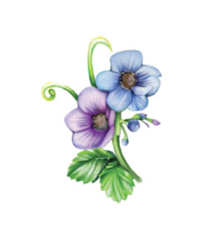 Wildflower Whispers Temporary Tattoos