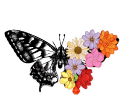 Floral Fusion Temporary Tattoos