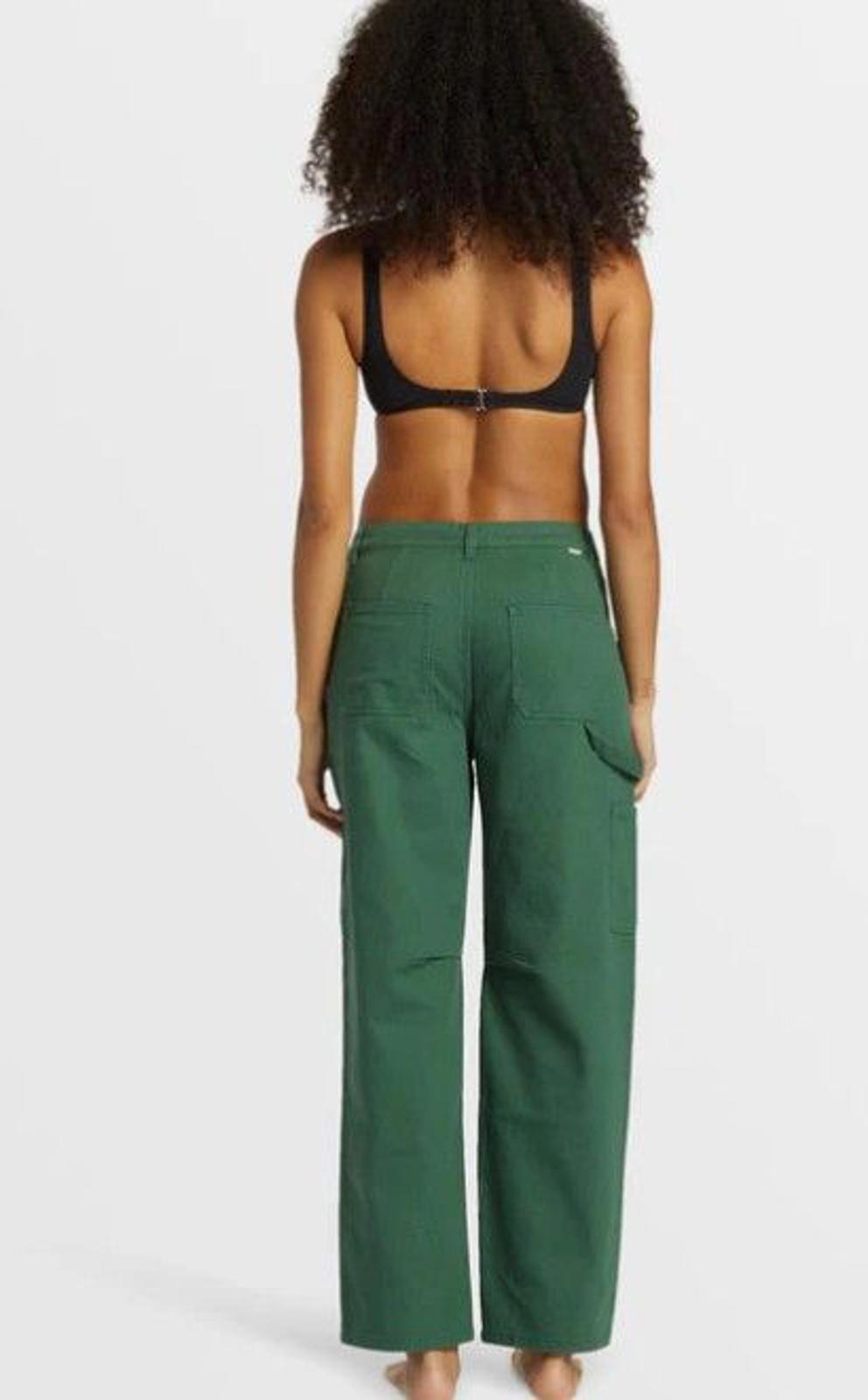 BILLABONG JUNIORS LEIA HIGH-RISE COTTON EMERALD (GREEN) - 29"