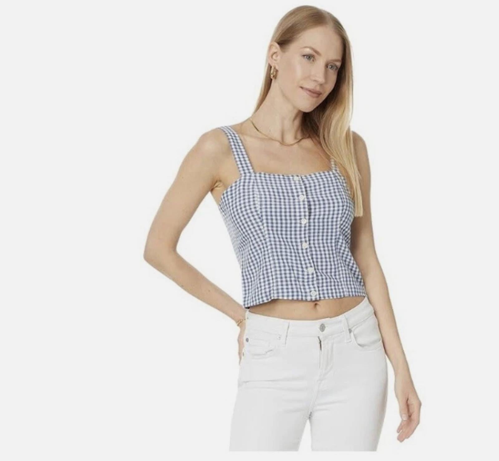 LEVI'S LOTTIE FLORAL-PRINT CR IRIS CHECK - Size - L