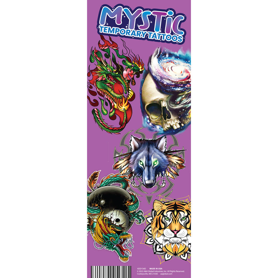 Vivid Visions Temporay Tattoos