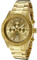 Invicta Watch INVICTA MEN'S 1270 SPECIALTY QUARTZ CHRONOGRAPH GOLD DIAL WATCH