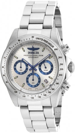 Invicta Watch INVICTA MEN'S 17311 SPEEDWAY QUARTZ CHRONOGRAPH SILVER DIAL WATCH